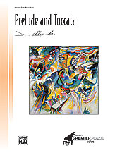 Prelude and Toccata piano sheet music cover Thumbnail